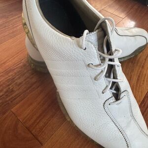 Adidas climaproof Traxion Men's White Golf Shoes